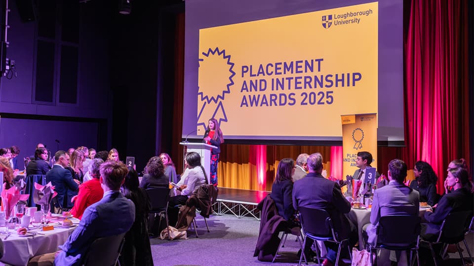 Picture of attendees at the Placement and Internship Awards ceremony