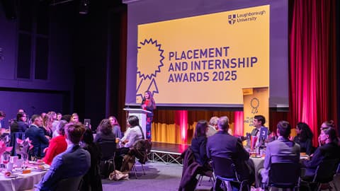 Picture of attendees at the Placement and Internship Awards ceremony