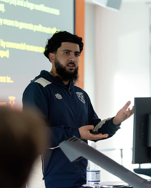 A photo of Mo Ali from West Ham United